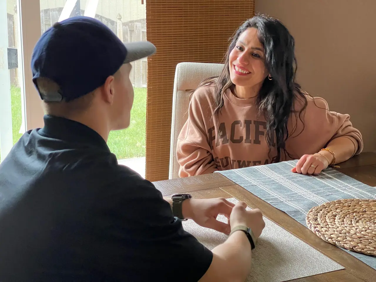 Omaha Drain plumber reviewing drain cleaning options with an Omaha homeowner