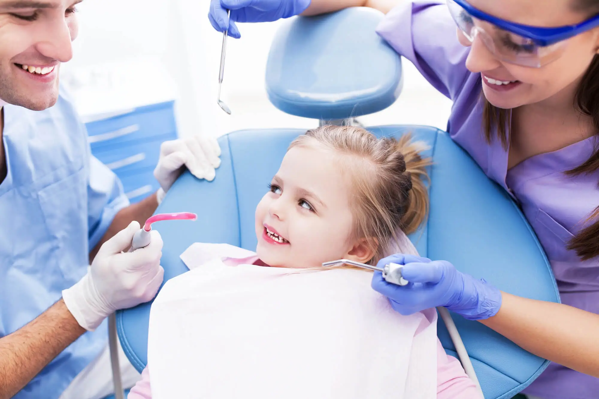 Girl Visiting the Orthodontist in Randolph NJ for the First Time