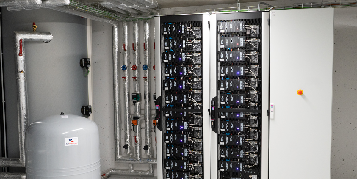 Batteriespeicher für einen Haushalt