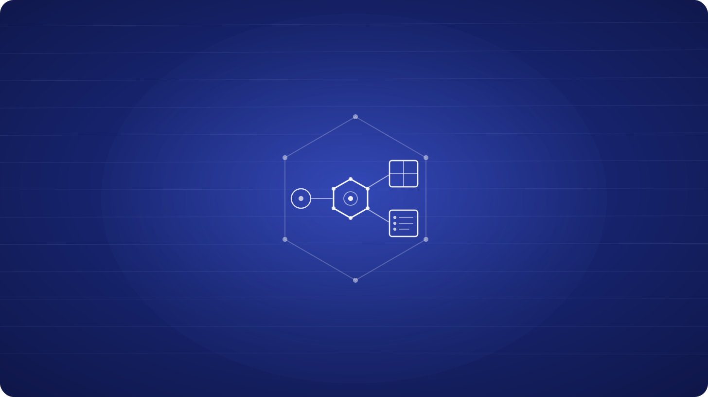 Navy header with line-art of a recordkeeper hub routing to a brokerage window and a plan menu