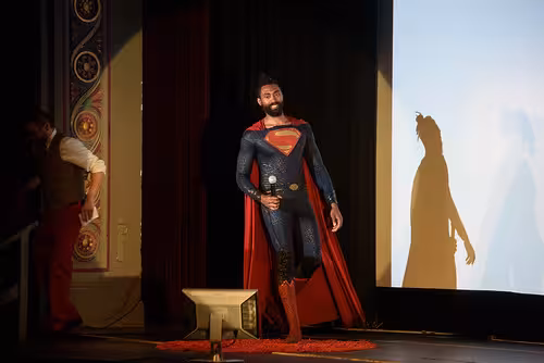 image of community gathering at a department store