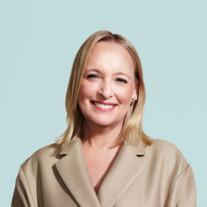 Portrait of Julie Sweet, Chair and CEO of Accenture.