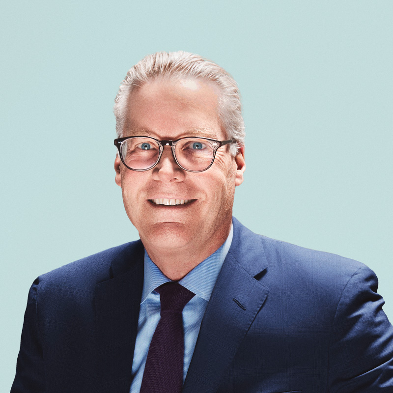 Portrait of Ed Bastian, CEO of Delta Air Lines.