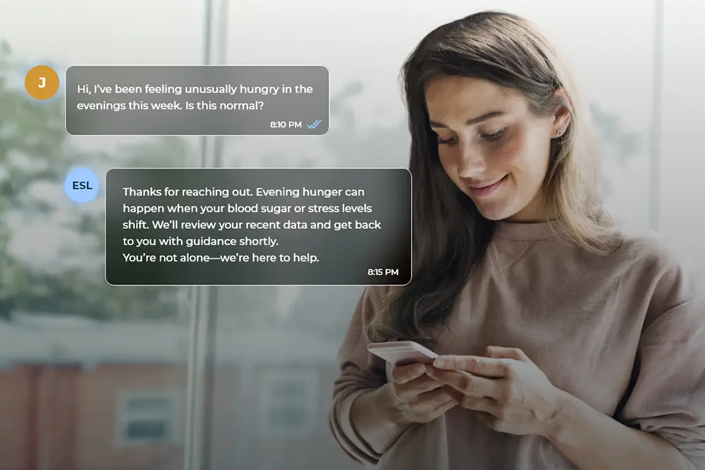 24/7 Concierge-style text messaging