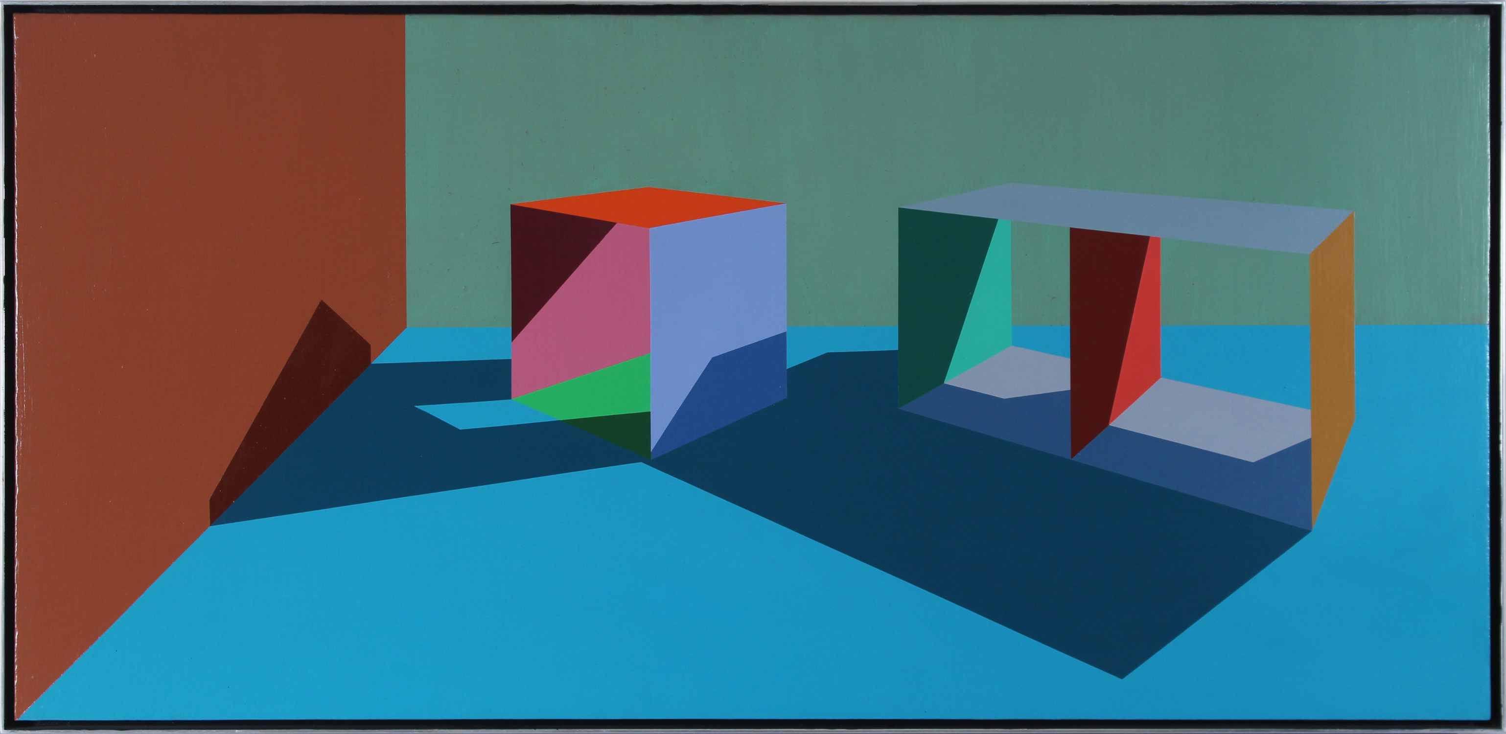 Ronald Davis painting