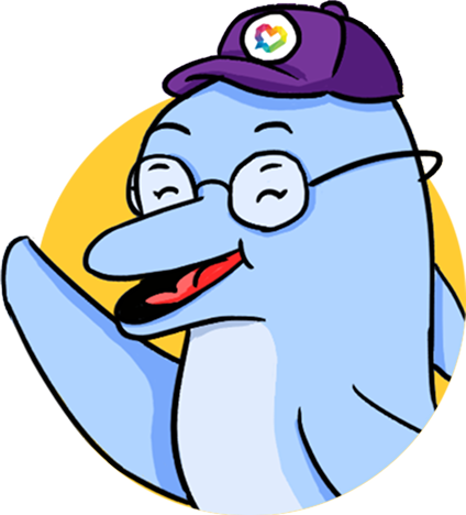 Ringer, the SweetRush L&D talent community mascot