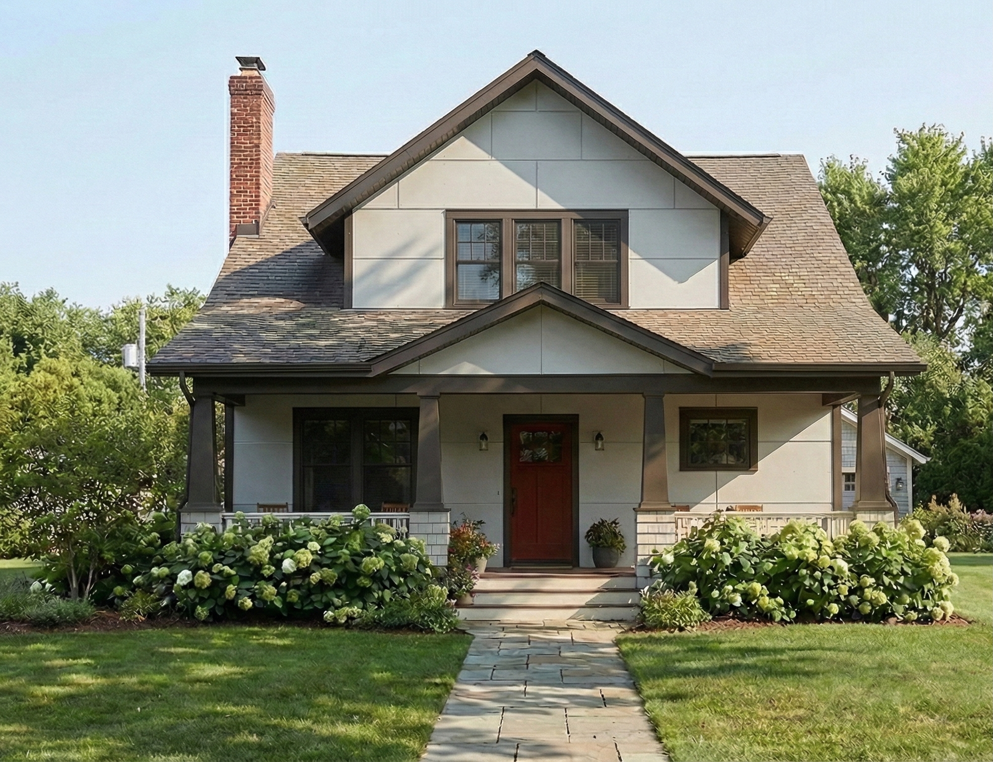 Hardie Panel and Metal trim House