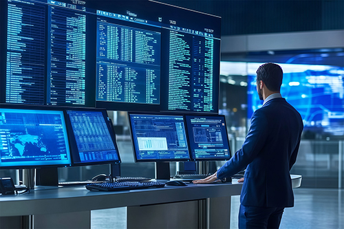 image of maintenance crew working on aircraft
