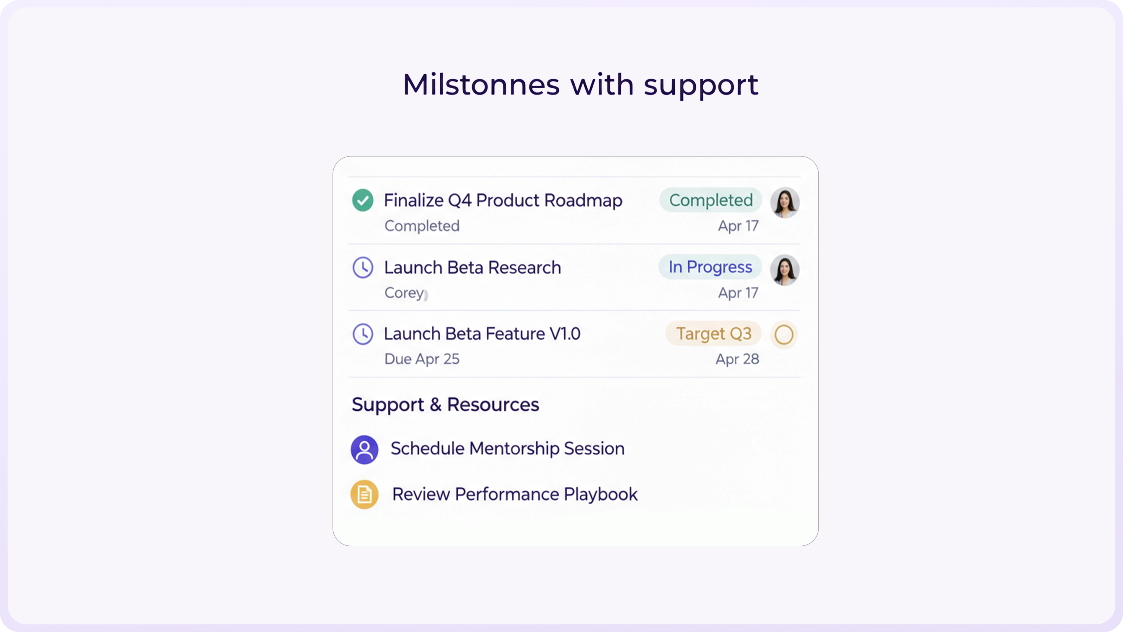 Objective monitoring