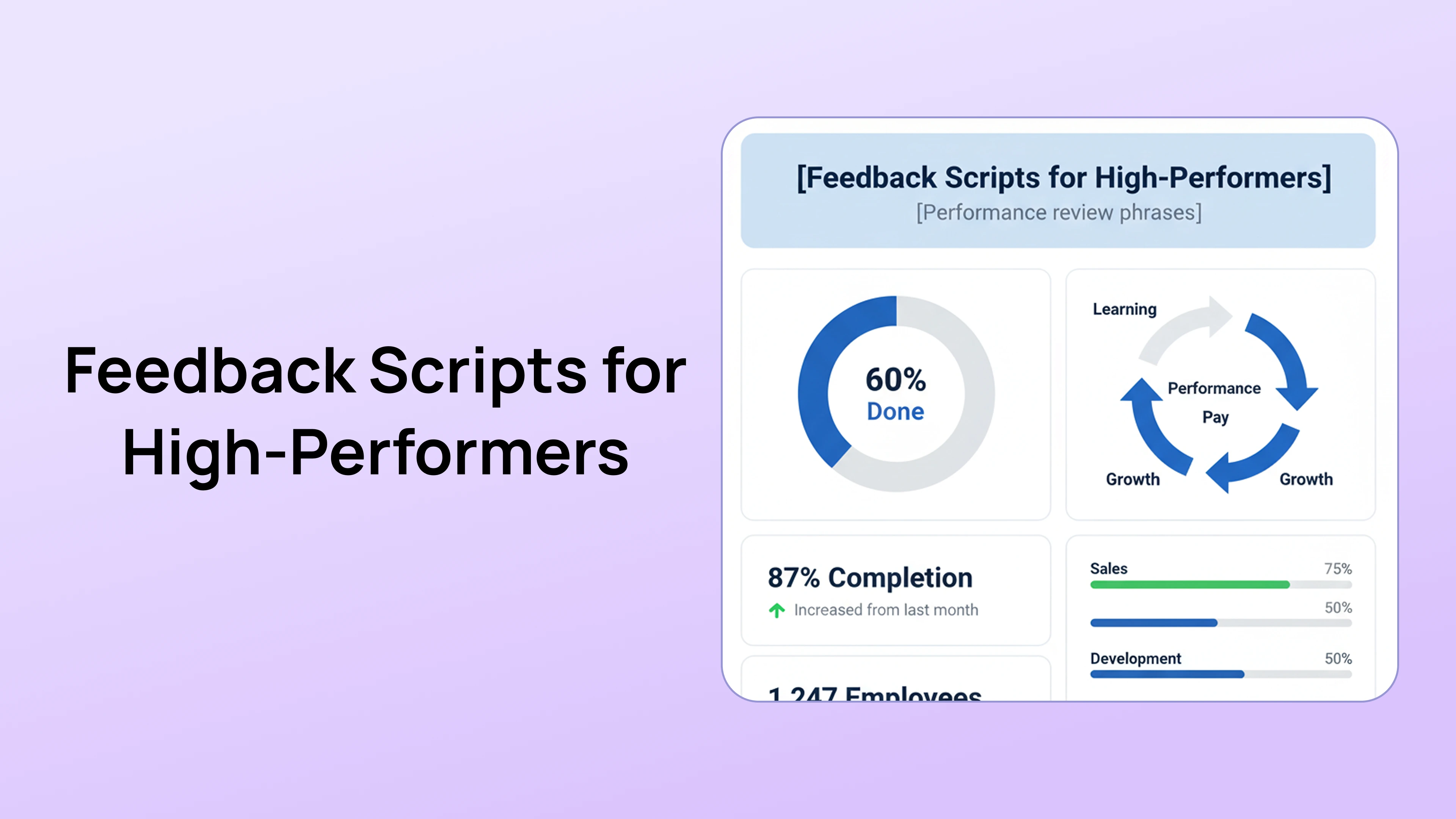  Feedback Scripts for High-Performers