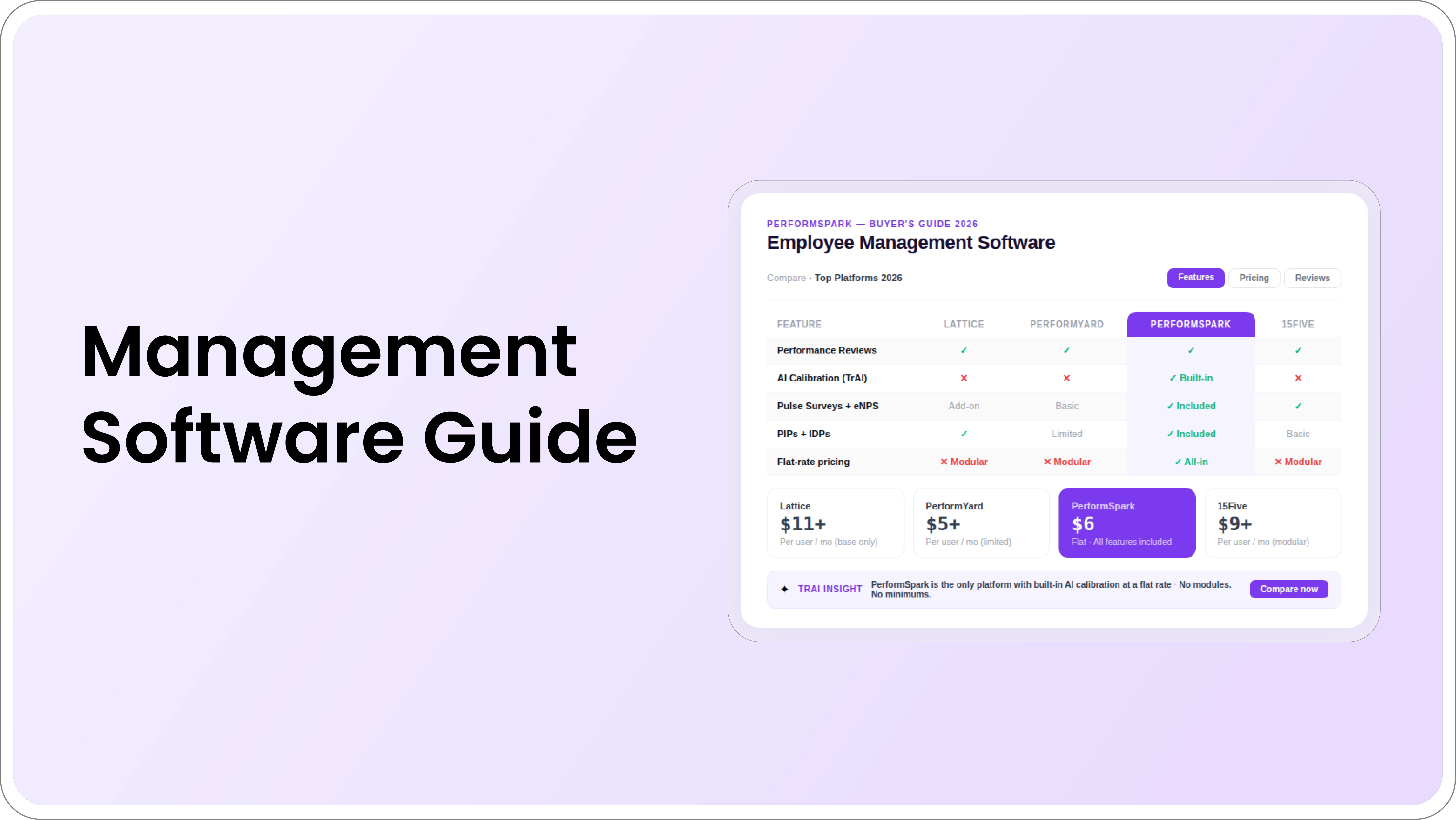 Management Software Guide