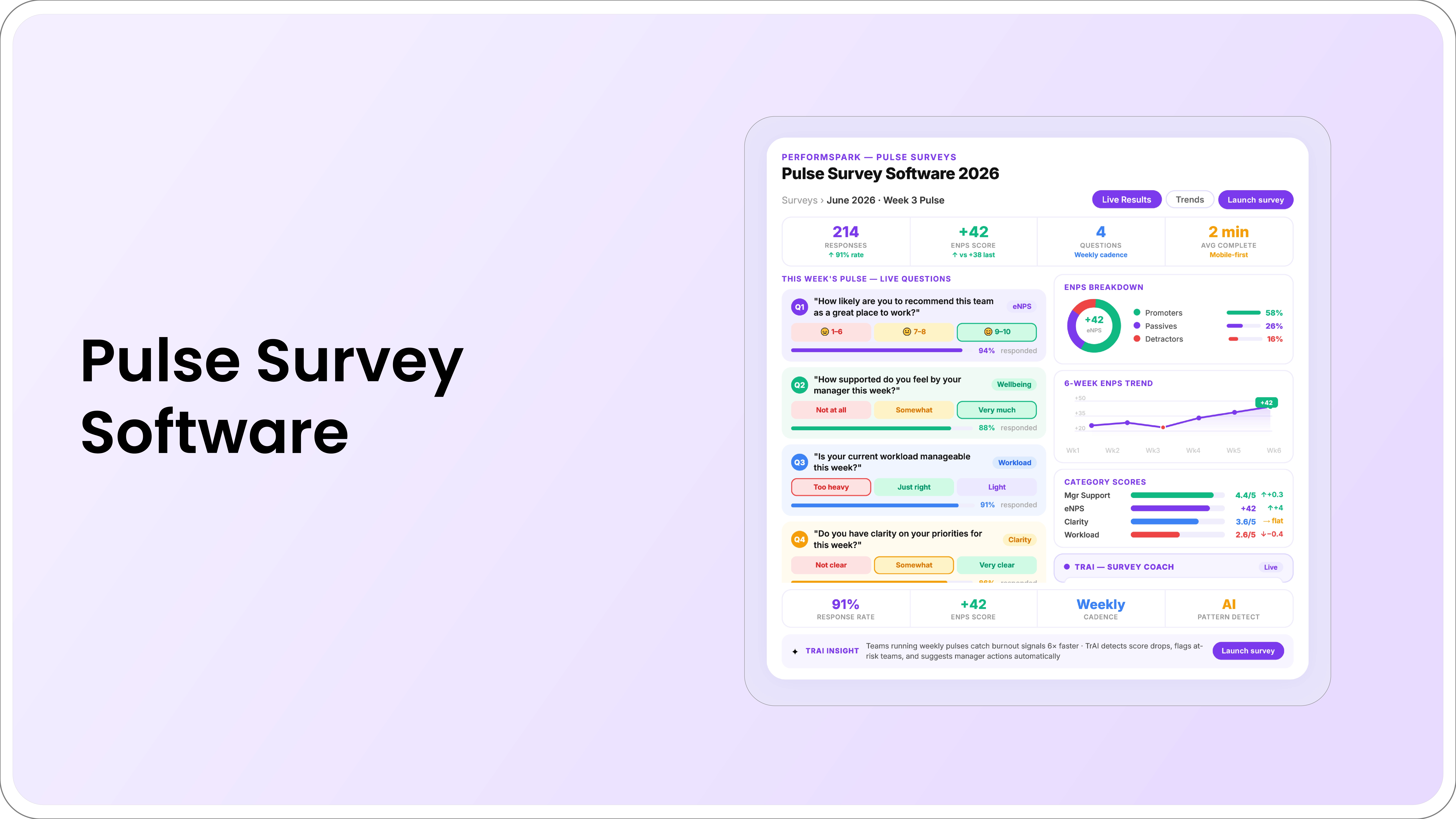 HR team evaluating employee pulse survey software and response privacy