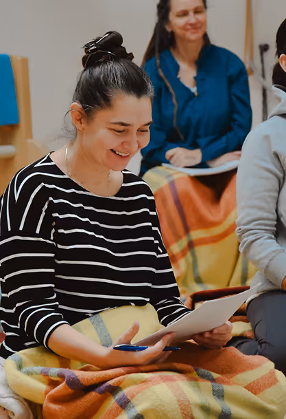 Účastnice kurzu Akademie čchi-kung