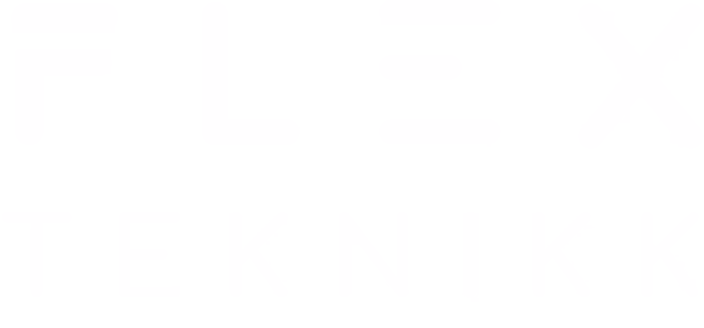 Logo flex teknikk sentrert.