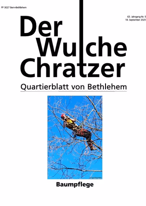 Wulchechratzer Quatier Zeitung | ManufakturAmBaum – Baumpflege und Gartenpflege im Quartier