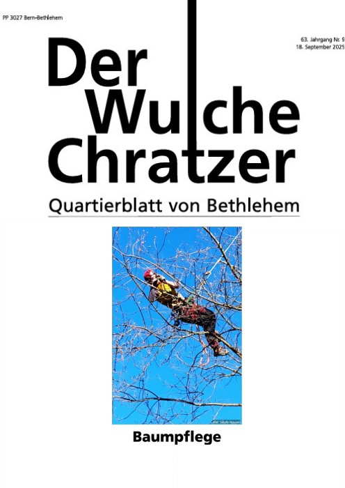 Wulchechratzer Quatier Zeitung | ManufakturAmBaum – Baumpflege und Gartenpflege im Quartier