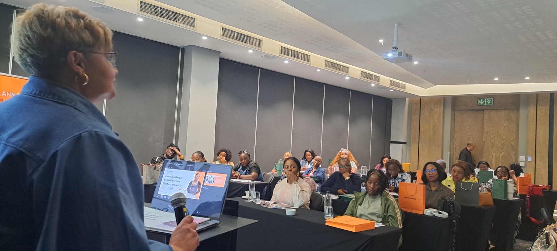 Ambassadors taking part in a conference training session