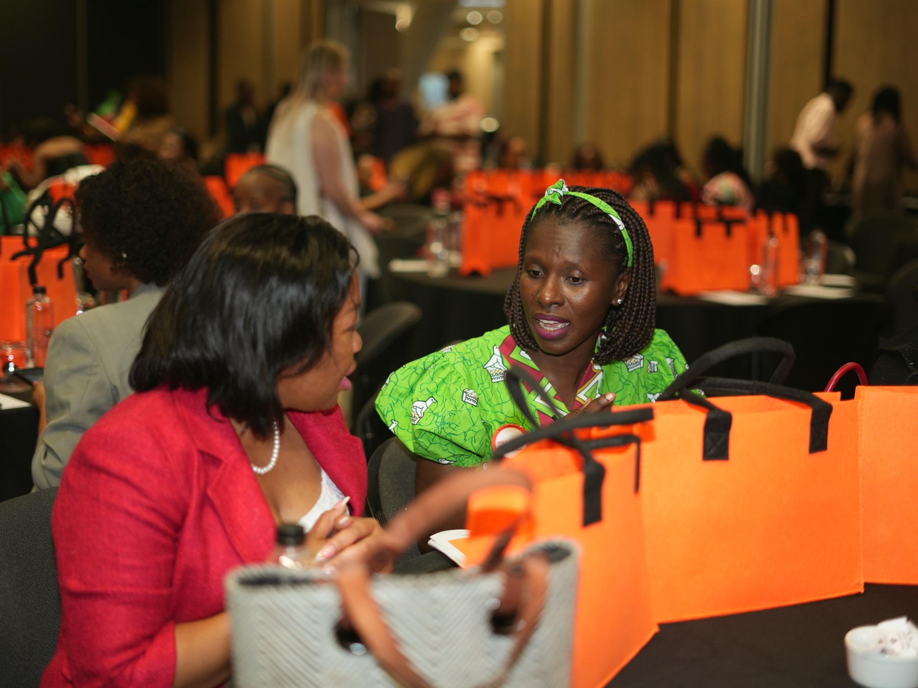 Ambassadors connect around the conference tables