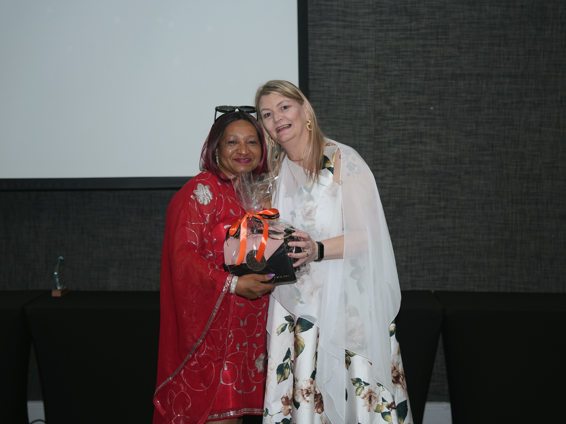 A warm moment of recognition at the conference