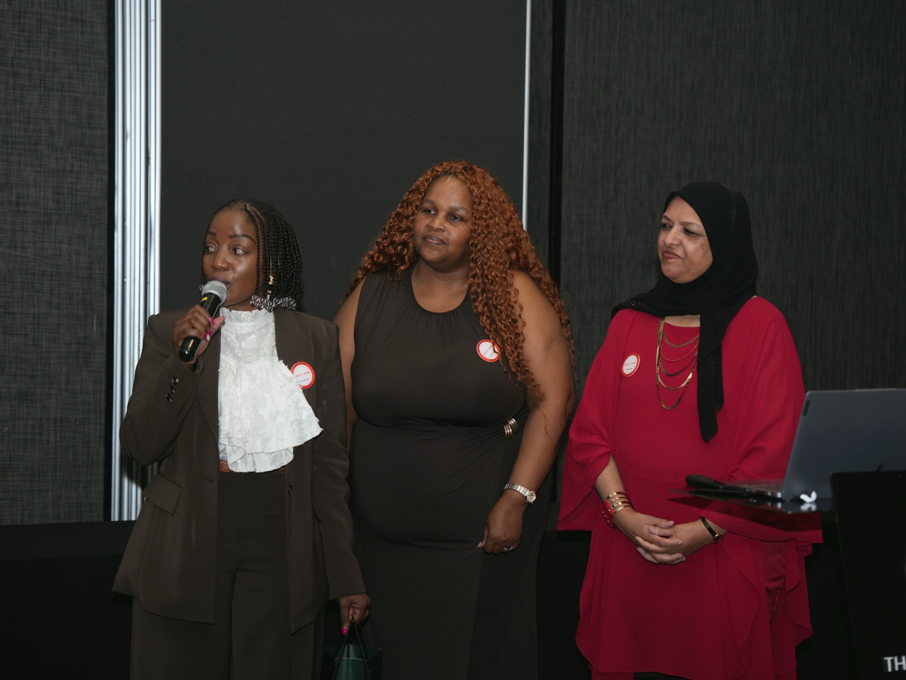 Ambassadors sharing their stories on stage