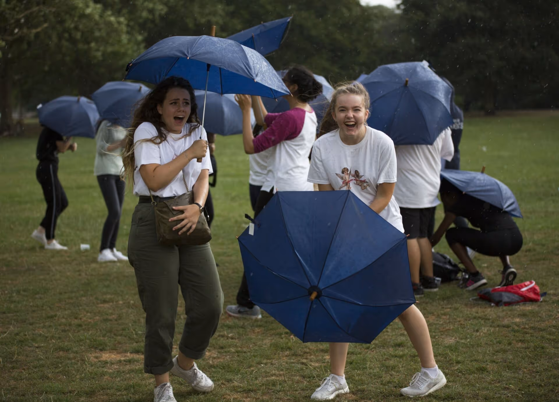 Yoga Training and Loads of Raining
