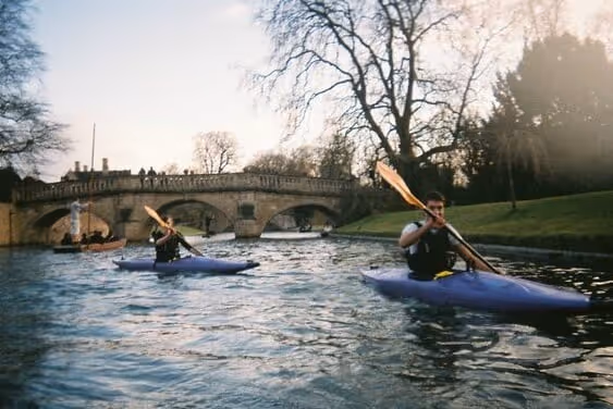 Kayaking in Cam