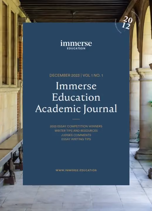 Essay Journal Volume 1 Issue 1