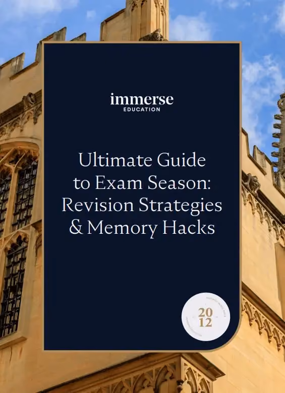 Ultimate Guide to Exam Season: Revision Strategies & Memory Hacks