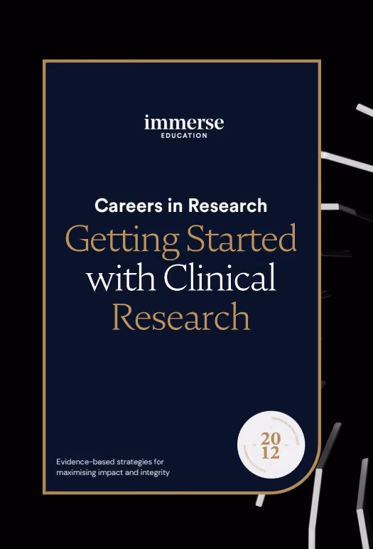 Careers in Research: Getting Started with Clinical Research