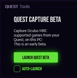LIV Quest Capture Button