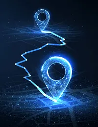 Image of colored location icon