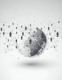 Image of a populated glob