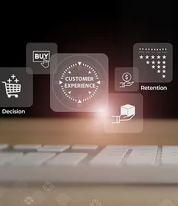 Image of light focusing from dark