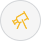 A yellow circle