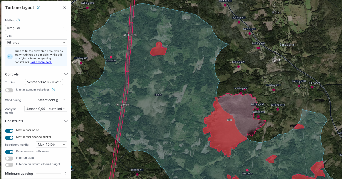 Optimisations screenshot of Vind AI