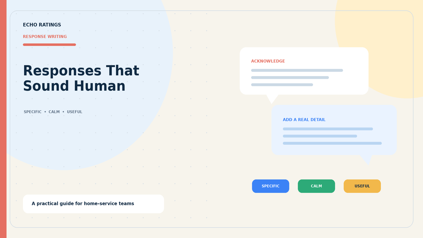 How to Write Review Responses That Sound Human