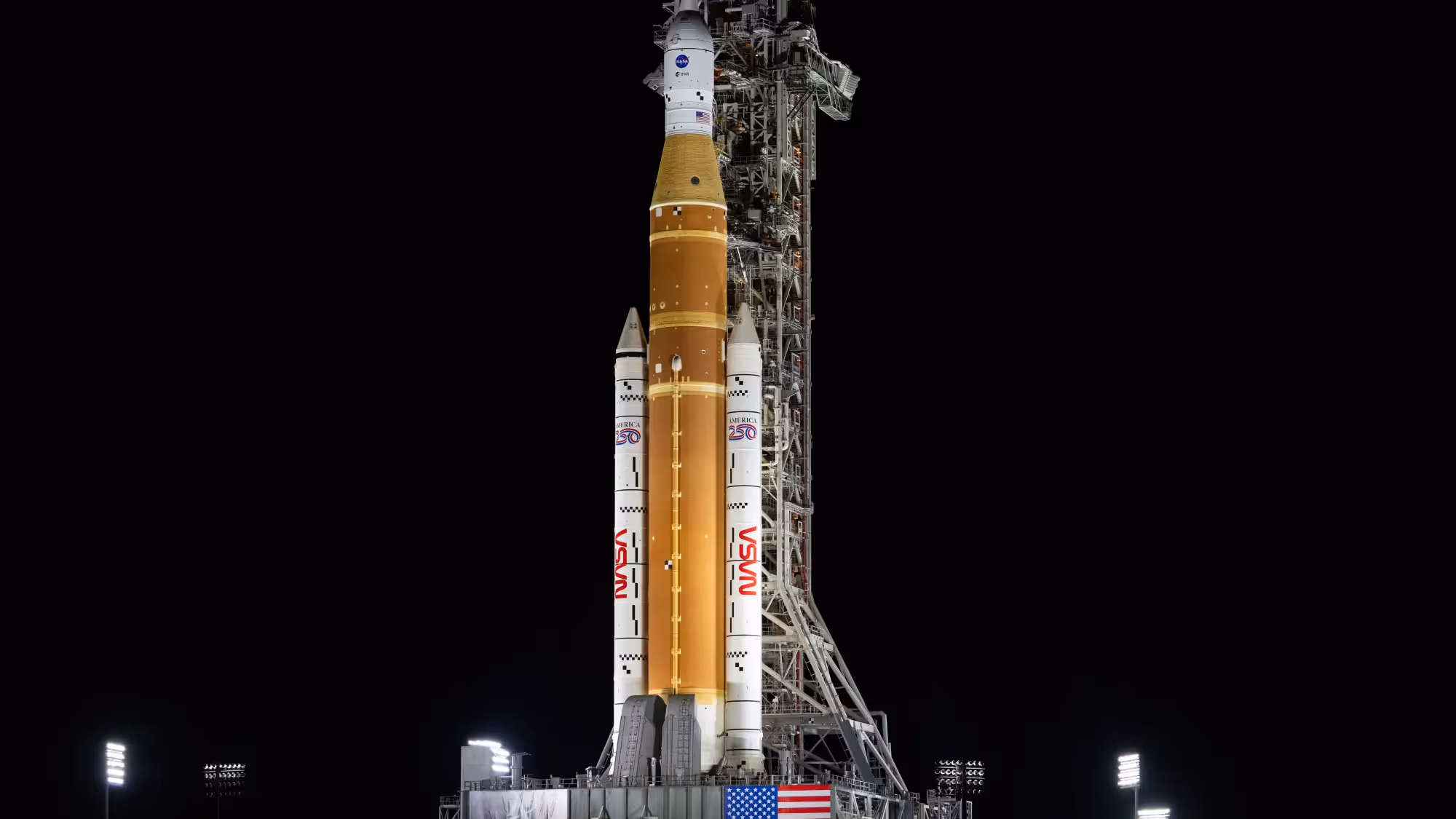 Nasa's Artemis rocket. 