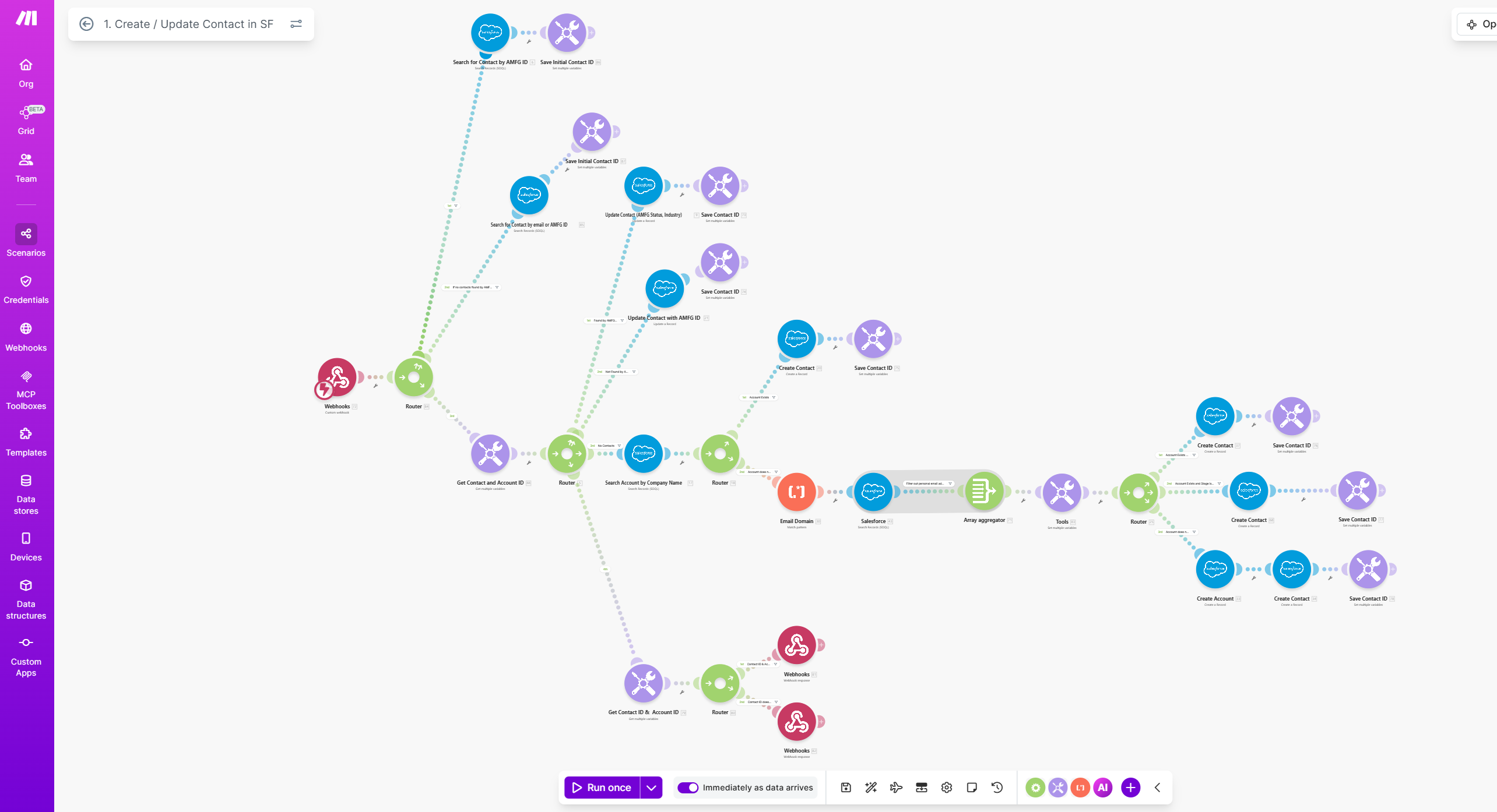 AMFG showing the code behind the workflow rules.