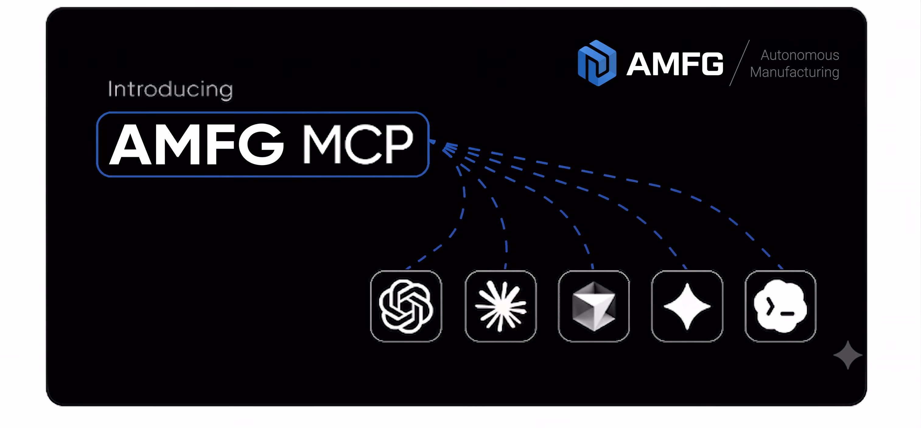 AMFG MCP integrating with AI LLMs like ChatGPT, Gemini, Claude and more