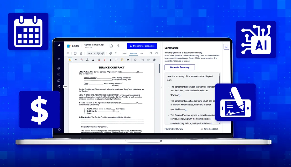 How to Summarize a Contract with AI