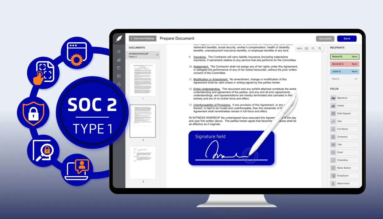 Xodo Sign Earns SOC 2 Type 1 Compliance for Enhanced Security