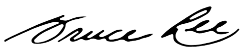 Bruce Lee signature style