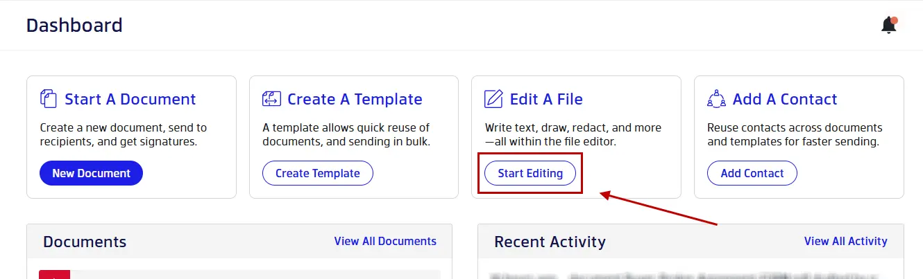 Uploading a buyer-broker agreement to Xodo Sign for electronic signature