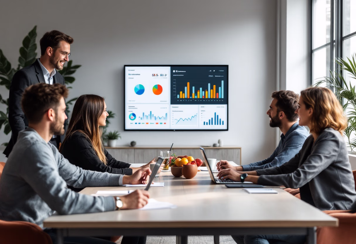 image of tech solutions demonstration (for a hr tech)