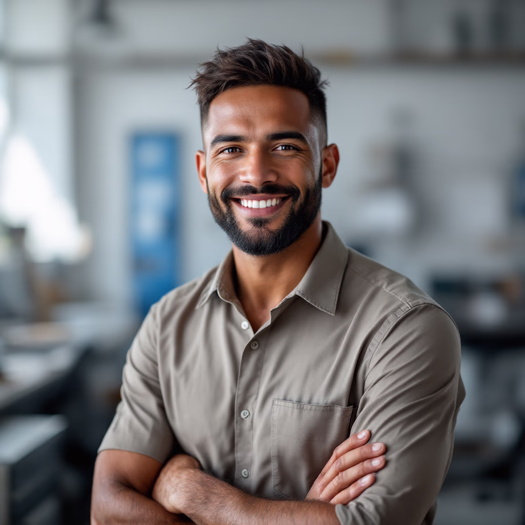 image of a marine repair service [headshot]