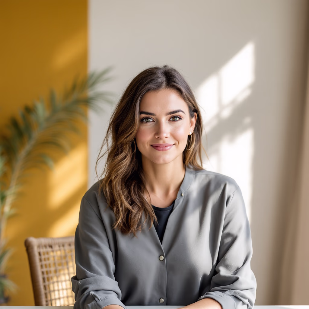 [headshot] image of a customer (for an interior design firm)