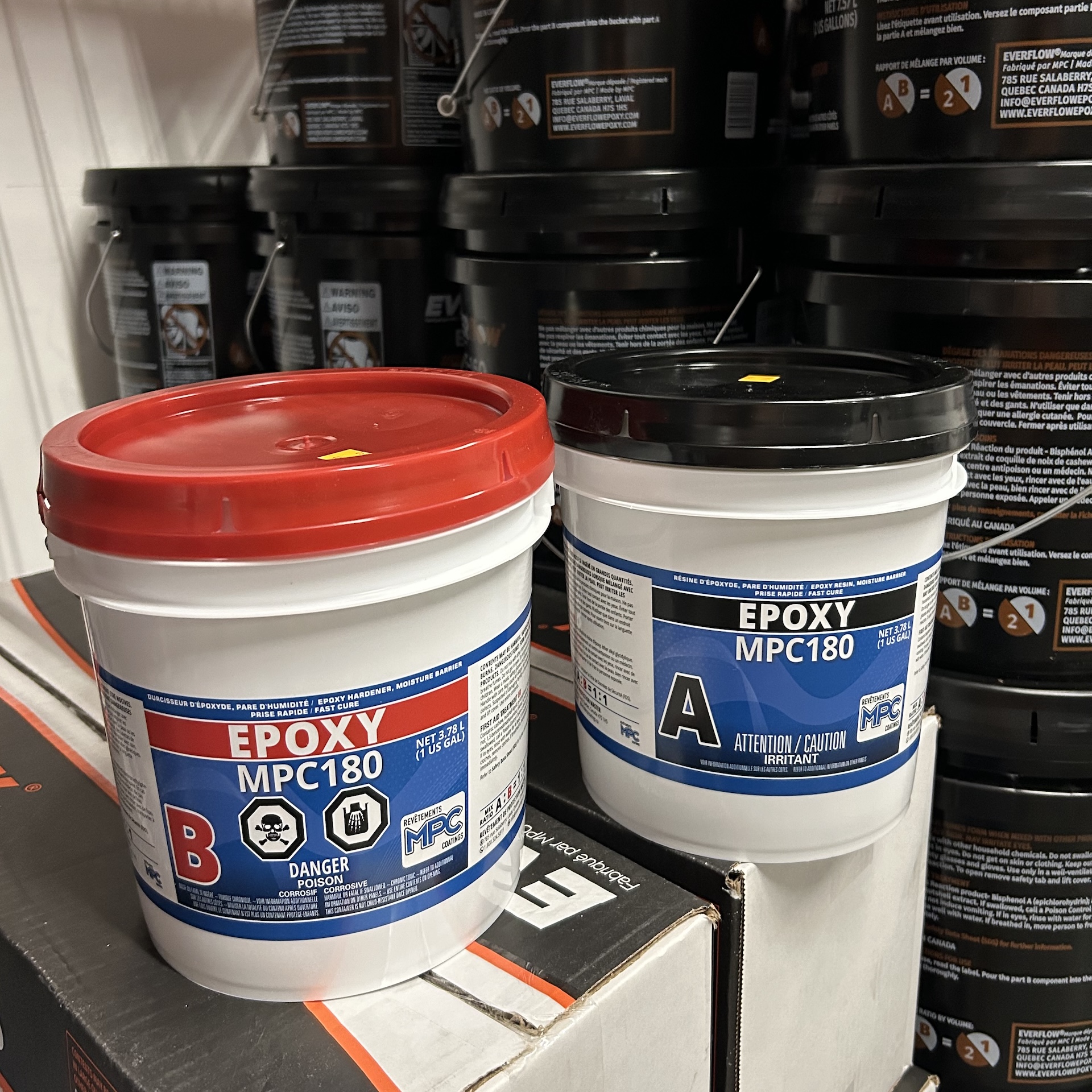 EVERFLOW-180 – 2 Gallon Kit | Fast-Cure Moisture Vapor Barrier Epoxy Primer