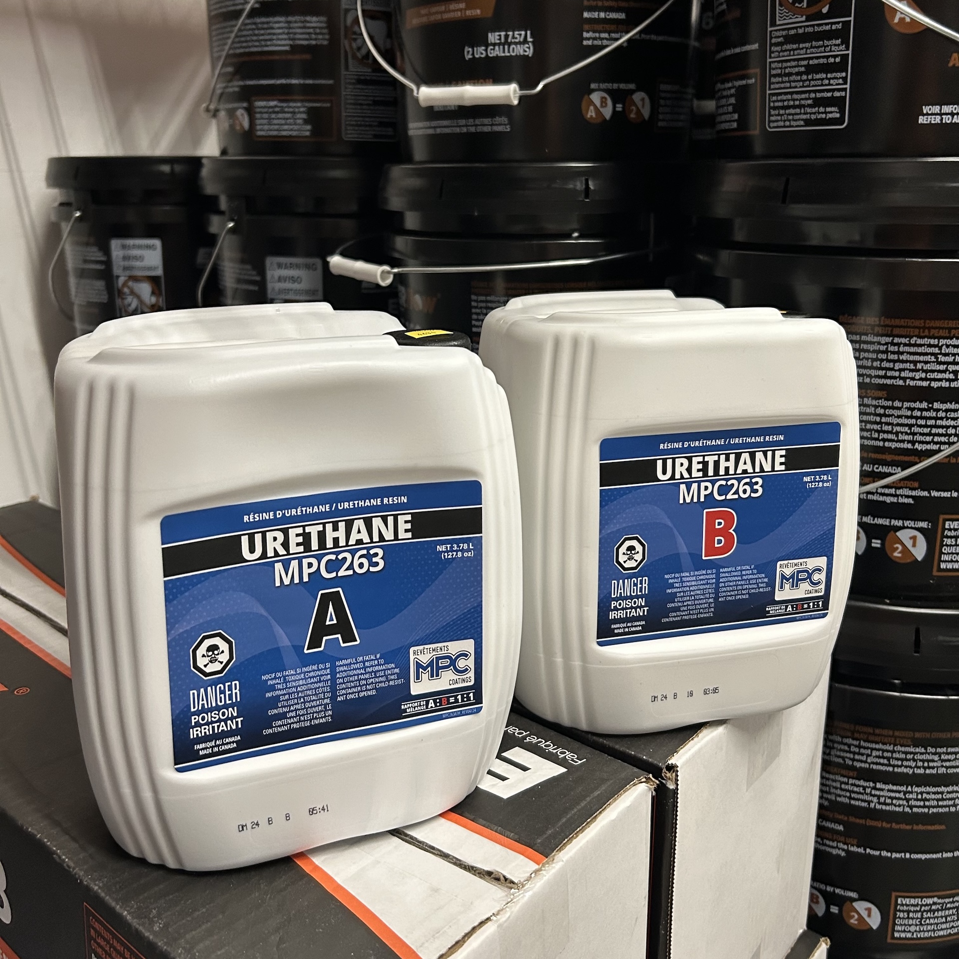 POLYFLOW-263 – 2 Gallon Kit | Fast-Cure Polyurea Crack Filler