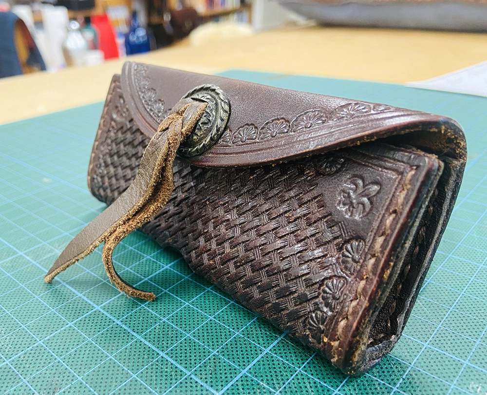 Handytasche aus Leder