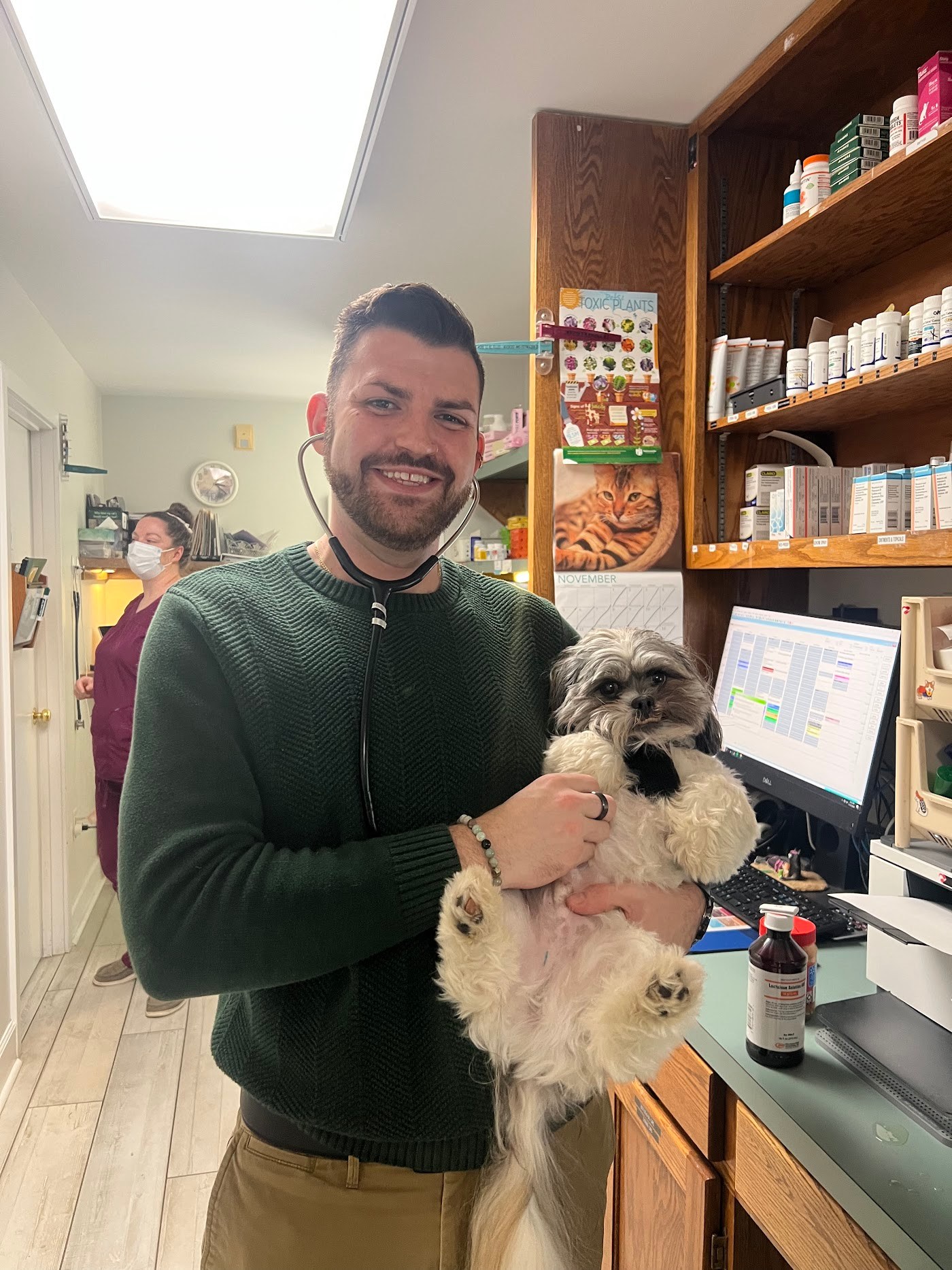Dr. Adam Sirk at the practice